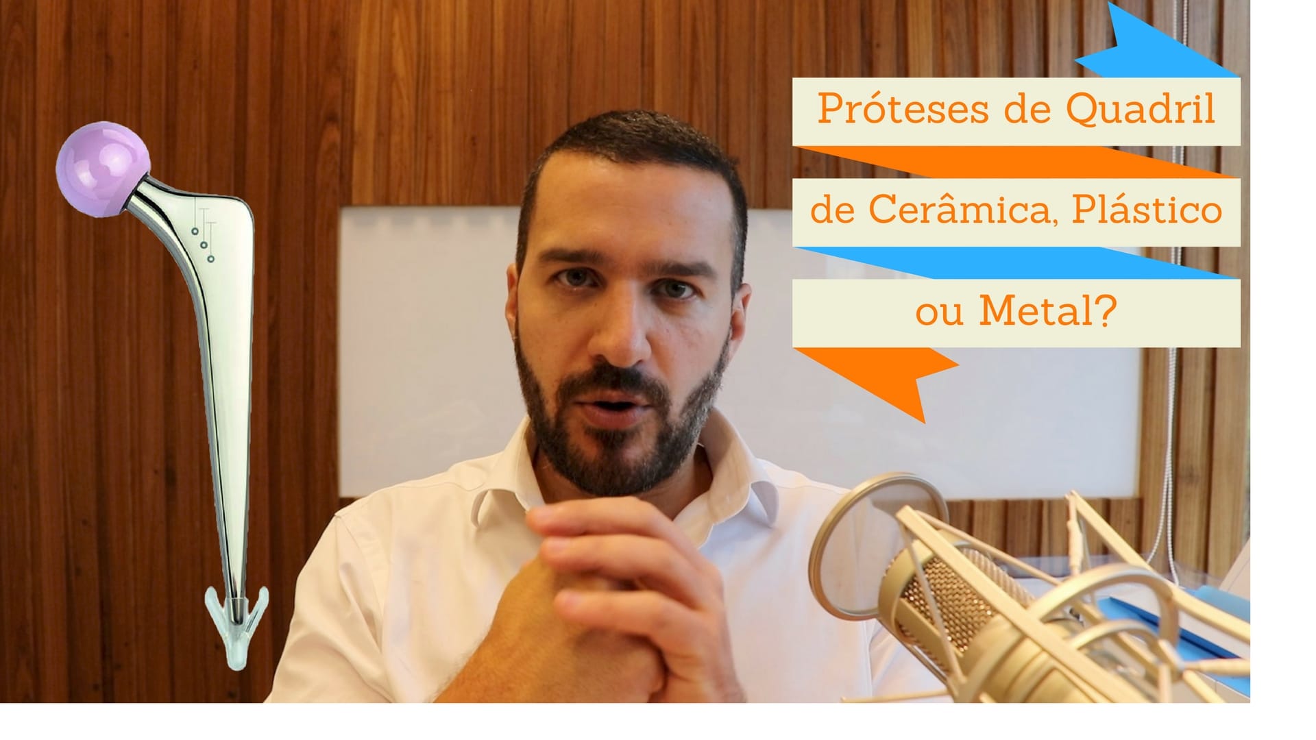 Prótese de Quadril de Cerâmica (porcelana)? Conheça mais sobre o assunto