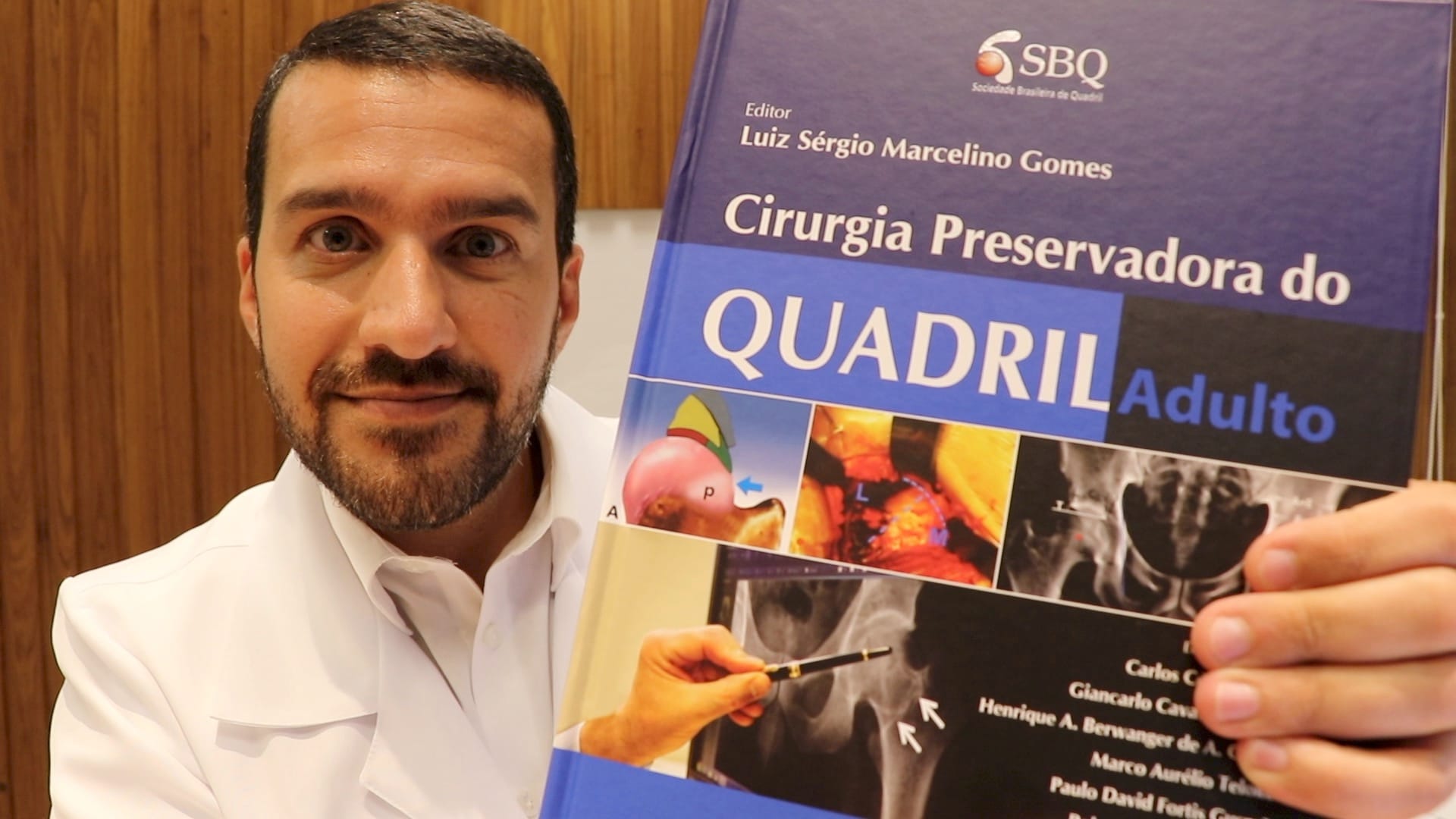 Livro Cirurgia Preservadora do Quadril Adulto - SBQ - Dr. David Gusmão Editor Associado e Autor
