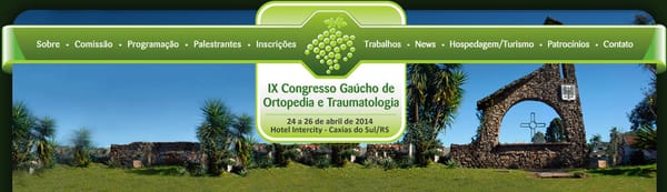 IX Congresso Gaúcho de Ortopedia e Traumatologia - Caxias - 2014