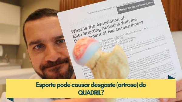 Esporte pode aumentar a chance de artrose no quadril?