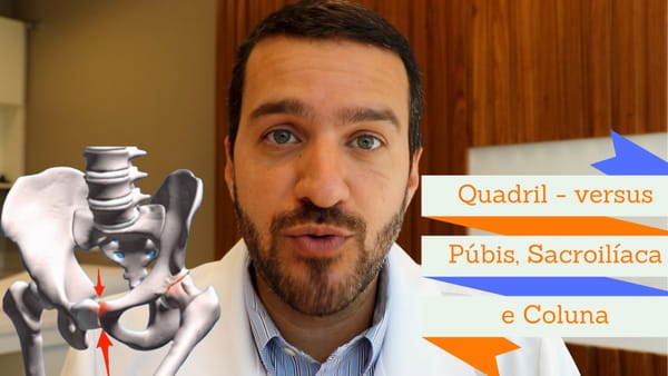 Qual a relação do movimento do Quadril com as articulações do Púbis, Sacroilíaca e da Coluna Lombar?