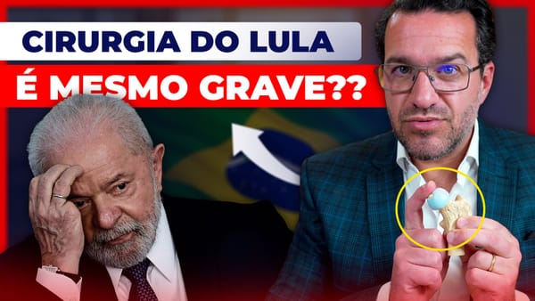 Presidente Lula e a prótese do Quadril (artroplastia do quadril)